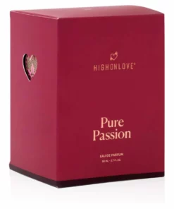 HIGH ON LOVE PURE PASSION PERFUME 80 ml - perfumy wegańskie z nutą owocow i wanilii