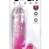 King Cock Clear Model 6" Przyssawka Transparentny-Rożowy 17,8 cm