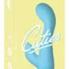 Cuties Mini Wibrator 4. Generacji 10 Trybow Niebieski 13,7 cm