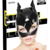 Black Level maska vinylowa z uszami kota czarna S-L poliuretan